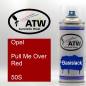 Preview: Opel, Pull Me Over Red, 50S: 400ml Sprühdose, von ATW Autoteile West.